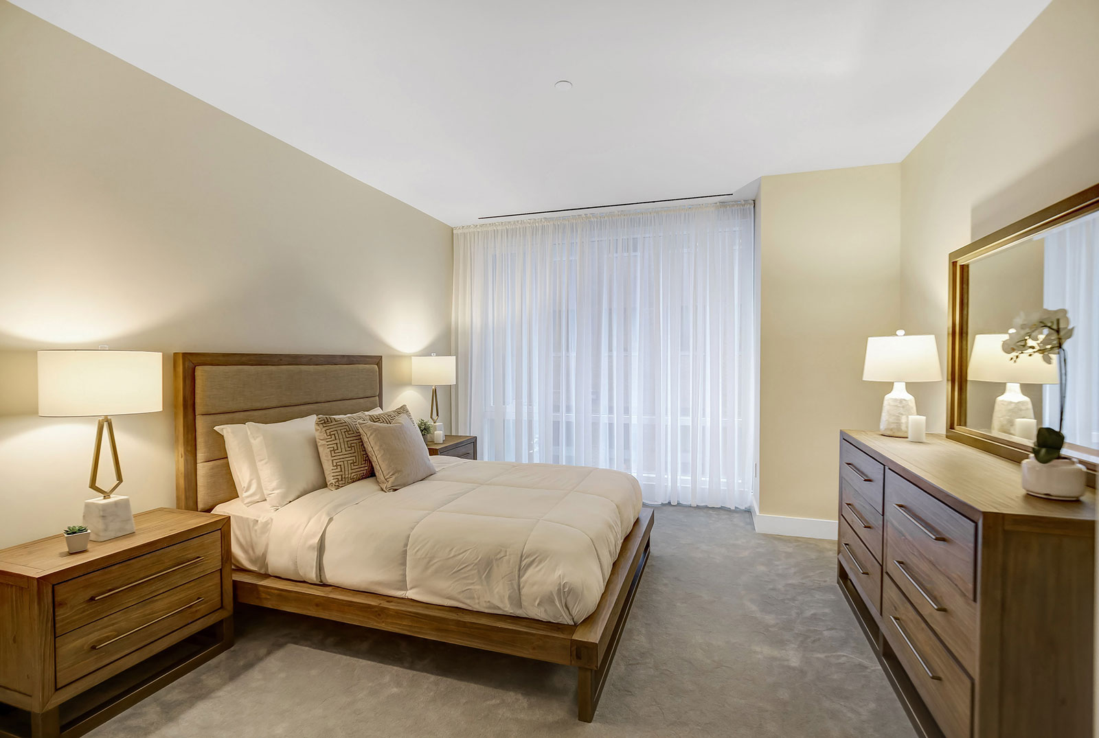model-staging-walnut-pa-bedroom-interior-design